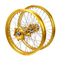Gas Gas Haan Gold Hubs / Excel Gold Rims Wheel Set