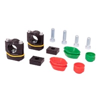 Xtrig Husqvarna Handlebar Mount Flexfix Kit For 28.6mm Handlebar M12 (Clamps Only)