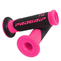 Progrip Fluro Pink Dual Density 732 Open End Grips