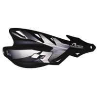 Rtech Black Raptor Wrap Handguards - Includes Mounting Kit