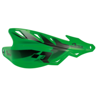 Rtech Green Raptor Wrap Handguards - Includes Mounting Kit