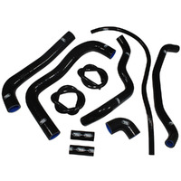 Samco Sport Aprilia Black Radiator Hose Kit RSV 1000 R 2004-2008 (APR-3)