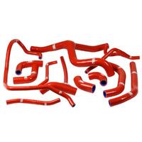 Samco Sport Ducati Red Radiator Hose Kit DIAVEL 1200 2011-2018 (DUC-21)