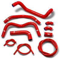 Samco Sport Ducati Red Radiator Hose Kit MULTISTRADA V4 2022-2025 (DUC-37)