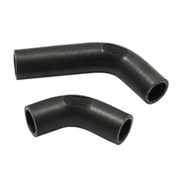 Samco Sport Honda Black Radiator Hose Kit CX 500 1978-1982 (HON-111)