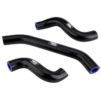 Samco Sport KTM 450 SX-F 2022.5 Black Off Road Radiator Hose Kit (KTM-130)
