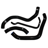 Samco Sport Suzuki Black Radiator Hose Kit GSX R 1000 2017-2025 (SUZ-61)