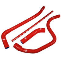 Samco Sport Yamaha YZ 450 FX 2019-2023 Red Off Road Radiator Hose Kit (YAM-86)