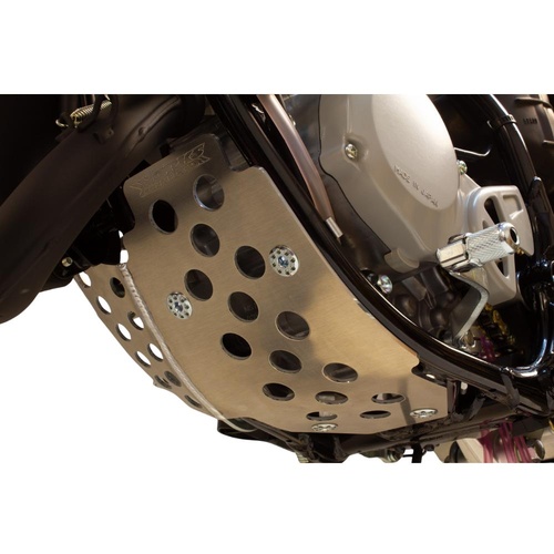 Works Connection Yamaha YZ 85 2019-2025 Skid Plates Extended Coverage