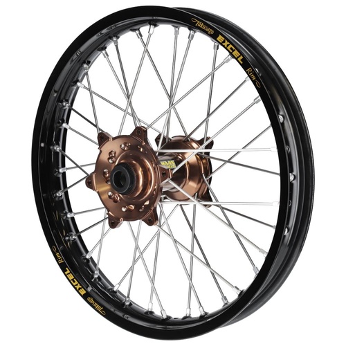 Ducati DESMO 450 MX 2025-2027 (19*2.15) Haan Magnesium Hubs / Excel Black Rims Rear Wheel