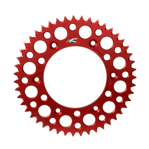 Renthal Honda CRF 250 RX 2019-2026 (48T) Red Ultralight Grooved Dirt Rear Sprocket