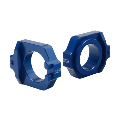 Works Connection Honda CRF 250 RX 2019-2025 Blue Axle Blocks