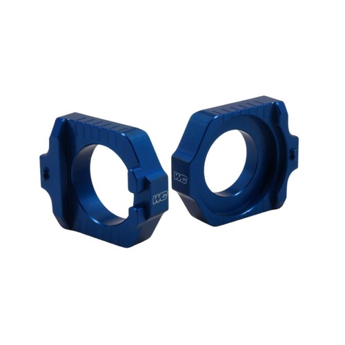 Works Connection KTM 250 XC 2013-2022 Blue Axle Blocks
