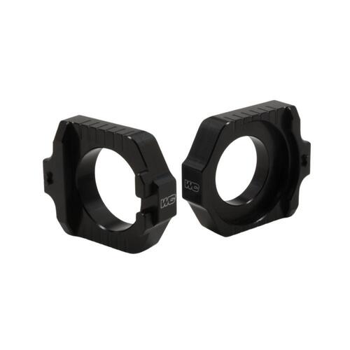 Works Connection Gas Gas Black Axle Blocks MC 250 2022-2023