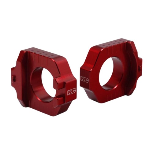 Works Connection Yamaha YZ 250 2002-2025 Red Axle Blocks