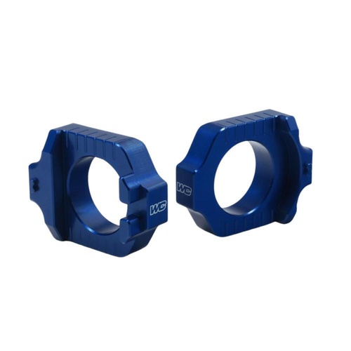 Works Connection Yamaha YZ 250 F 2012-2026 Blue Axle Blocks