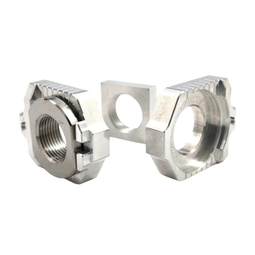 Works Connection Husqvarna FE 350 S 2024-2025 Silver Axle Blocks