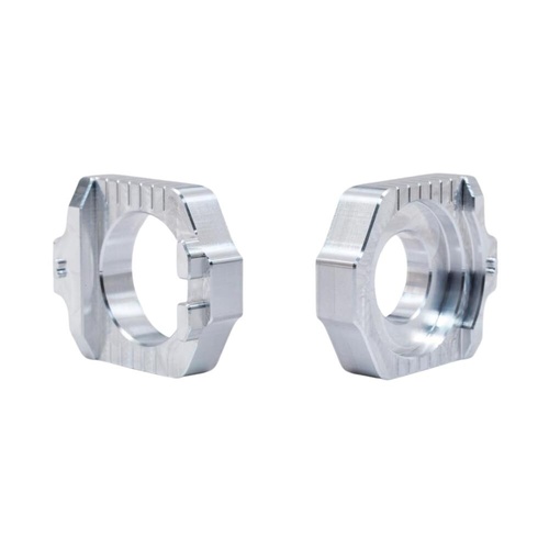 Works Connection KTM 300 EXC 2002-2005 Silver Axle Blocks