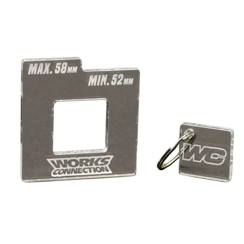 Works Connection Kawasaki Chain Gauge KX 250 F 2014-2020 (52mm-58mm)