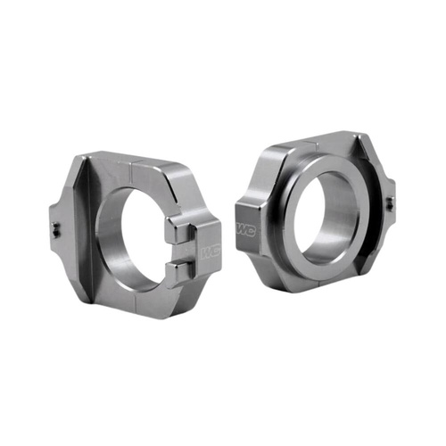 Works Connection Honda CRF 250 R 2004-2008 Grey Axle Blocks