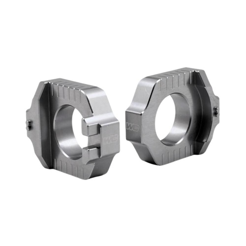 Works Connection Yamaha WR 250 F 2002-2009 Grey Axle Blocks