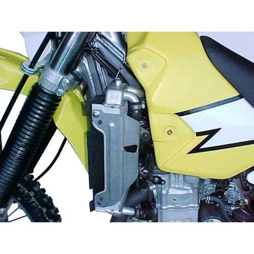 Works Connection Suzuki DR-Z 400 E 2000-2001 Silver Radiator Braces