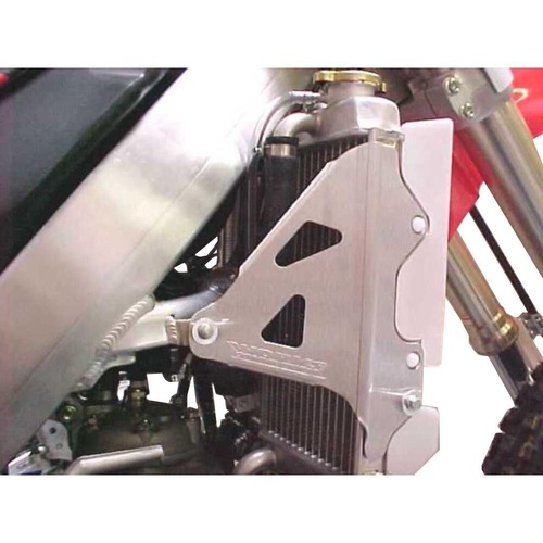 Works Connection Honda CR 250 R 2002-2004 Silver Radiator Braces