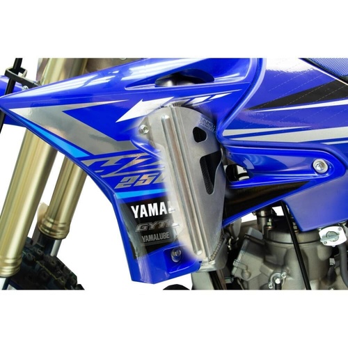 Works Connection Yamaha YZ 250 X 2025 Silver Radiator Braces