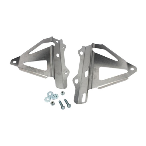 Works Connection Honda CRF 450 R 2006 Silver Radiator Braces