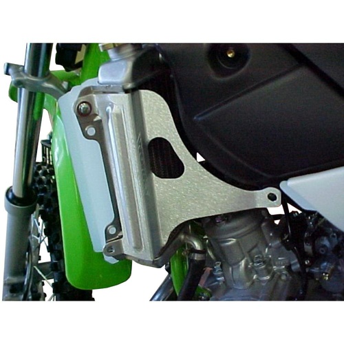 Works Connection Suzuki RM 65 2003-2005 Silver Radiator Braces