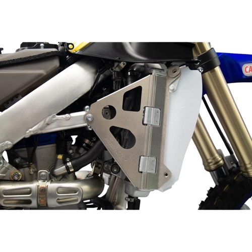 Works Connection Yamaha YZ 450 FX 2019-2023 Silver Radiator Braces