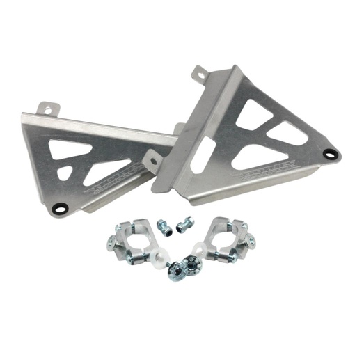 Works Connection Honda CRF 450 R 2019-2020 Silver Radiator Braces