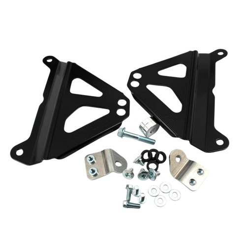 Works Connection Yamaha YZ 250 F 2014-2018 Black Radiator Braces