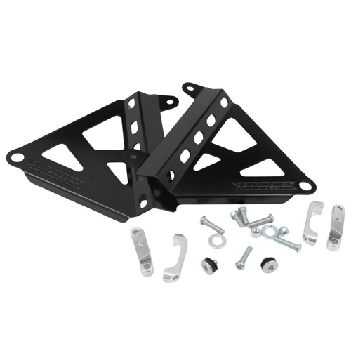 Works Connection Honda CRF 250 RX 2025-2026 Black Radiator Braces