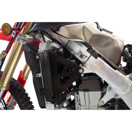 Works Connection Honda CRF 450 X 2019-2025 Black Radiator Braces