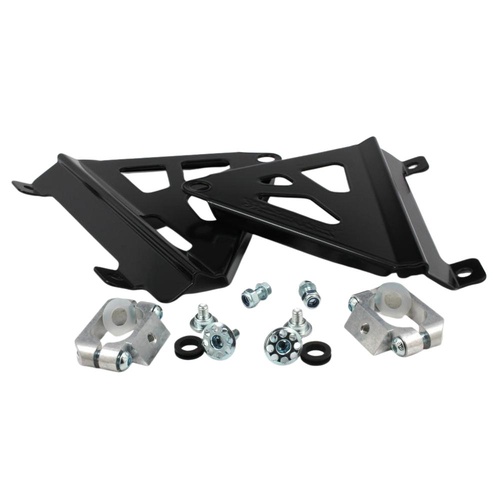 Works Connection Honda CRF 250 R 2018-2021 Black Radiator Braces