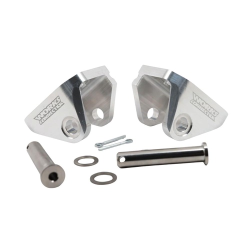 Works Connection Yamaha YZ 250 F 2024-2026  Footpeg Mounts Offset