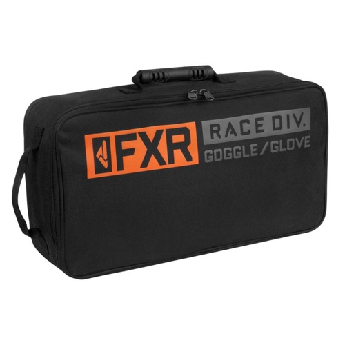 FXR Black/Orange 5-Up Goggle Bag (OS)