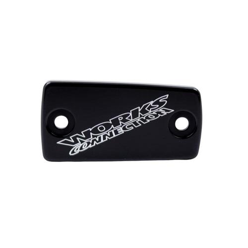 Works Connection Husqvarna Black Brake / Clutch Caps FE 450 2023 (21-057)