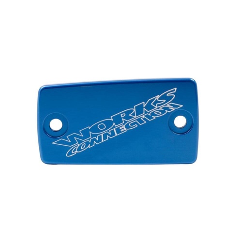 Works Connection Husqvarna FX 450 2017-2021 Blue Brake / Clutch Caps (21-062)