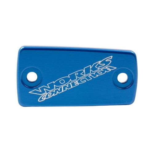 Works Connection Husqvarna FX 450 2017-2021 Blue Brake / Clutch Caps (21-072)