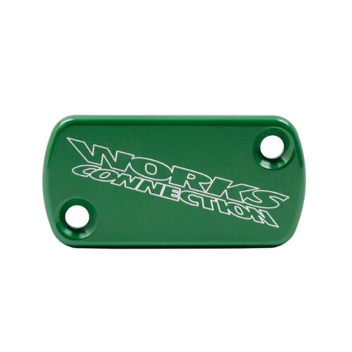 Works Connection Kawasaki Green Brake / Clutch Caps KX 250 F 2021-2024 (21-110)