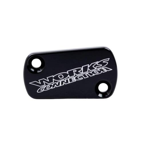 Works Connection Honda Black Brake / Clutch Caps CRF 450 RX 2021-2024