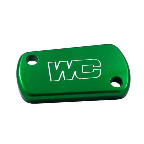 Works Connection Suzuki RM 250 2004-2008 Green Brake / Clutch Caps