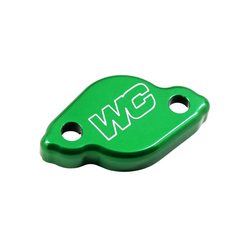 Works Connection Kawasaki KX 450 F 2024-2026 Green Brake / Clutch Caps (21-718)