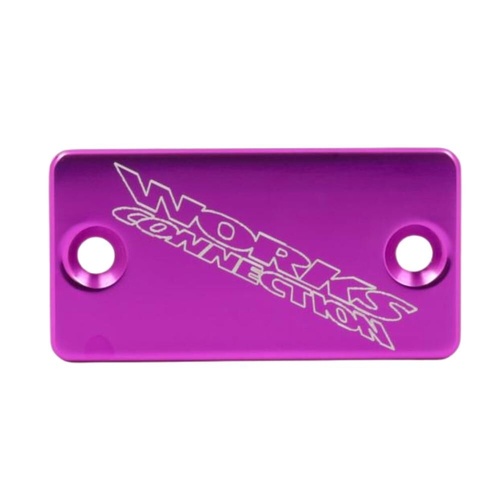 Works Connection Suzuki RM 100 2003 Purple Front Brake Cap