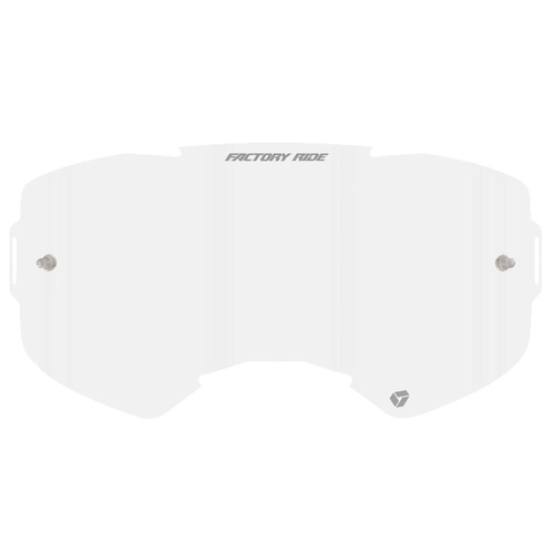 FXR Clear MX Single Lens w/ Post 22 (OS)