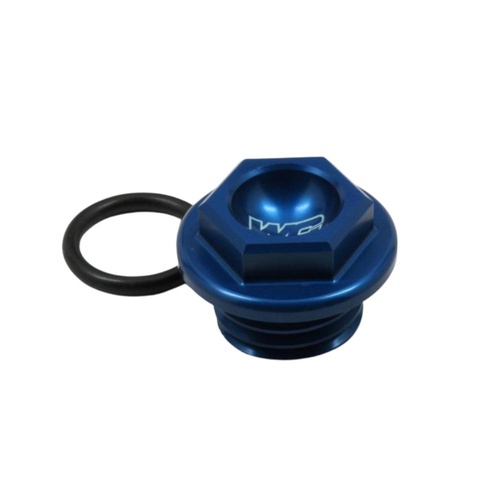Works Connection Yamaha YZ 250 F 2003-2025 Blue Oil Fill Plugs