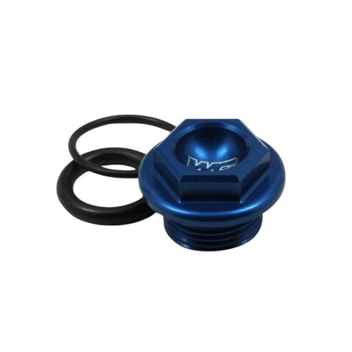 Works Connection Suzuki RM 250 1989-2008 Blue Oil Fill Plugs