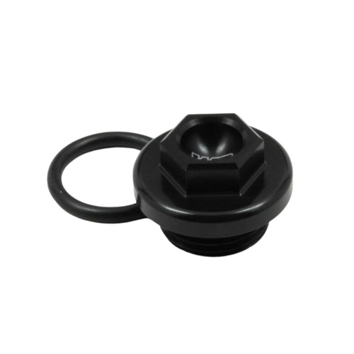 Works Connection Kawasaki KX 250 F 2004-2025 Black Oil Fill Plugs